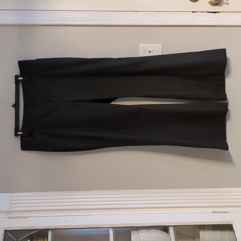 Ann Taylor Curvy Petite Gray Trouser 12P